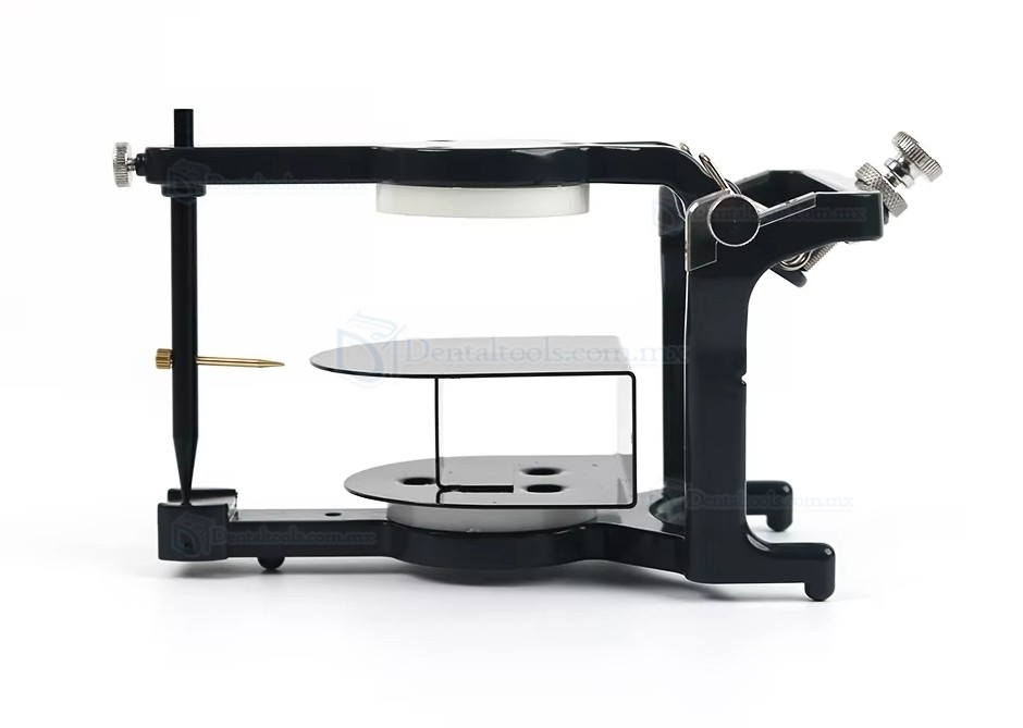 JG-240 Articulador Dental de Laboratorio Ajustable con Placas de Montaje